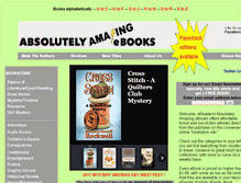 Tablet Screenshot of absolutelyamazingebooks.com